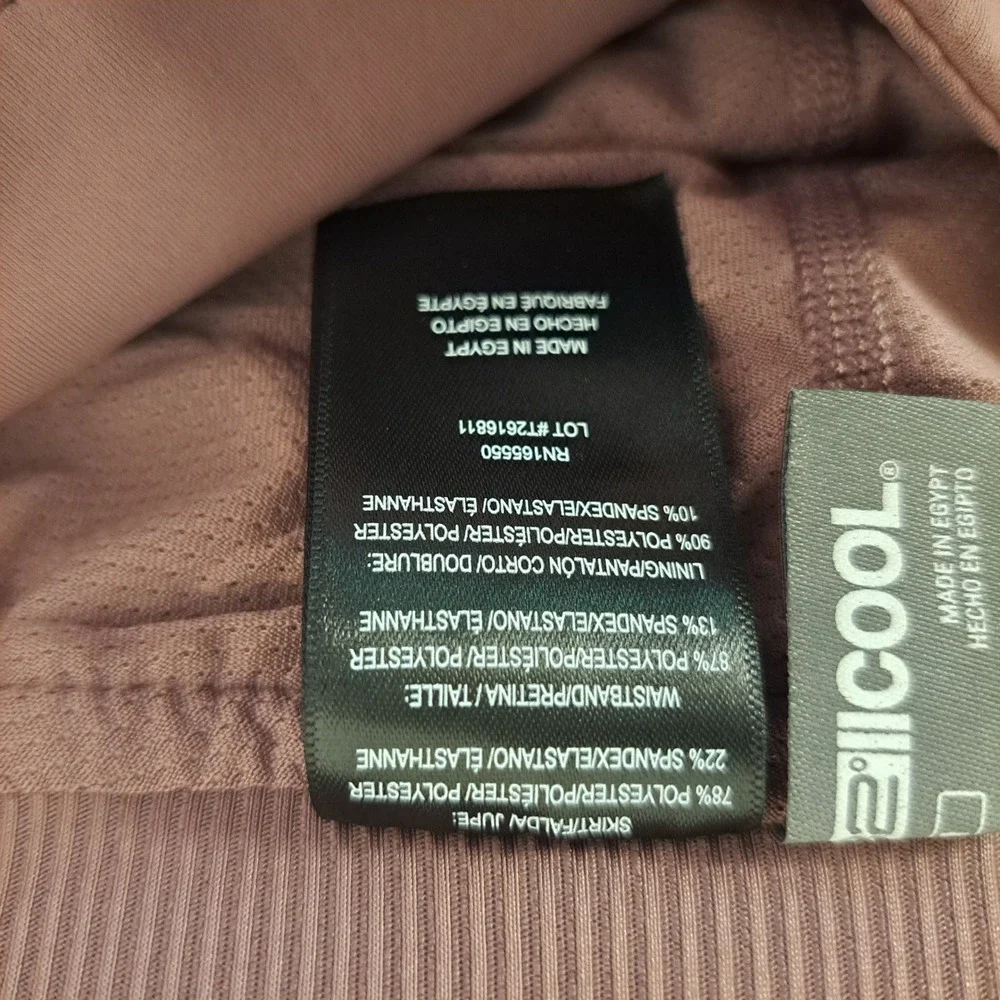 32 Degrees Women Skort M Mauve NWT Active Athletic Pocket 1727-182